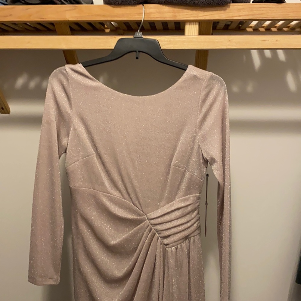 Vince Camuto Long Sleeve Gown